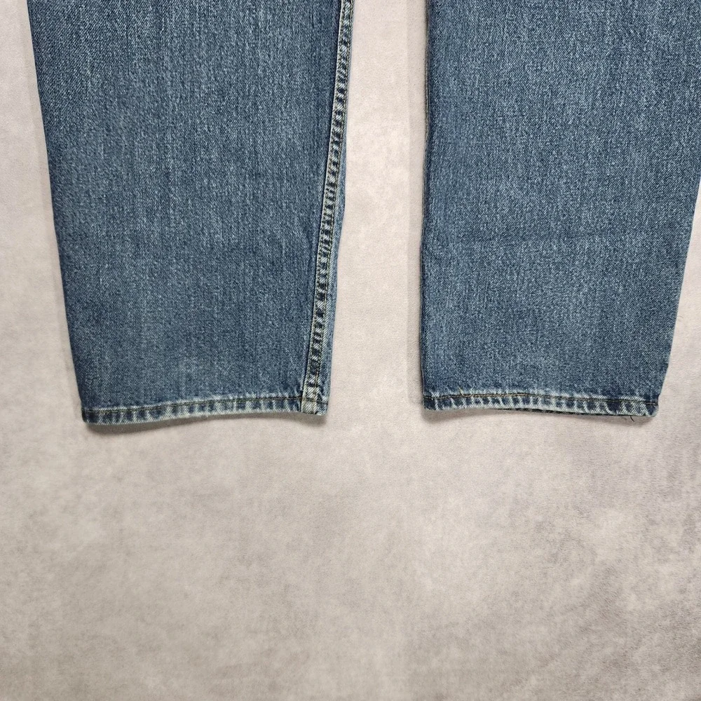 Vtg Levis 550 Relaxed Fit Jeans Mens 36‎ 38x32 Blue Medium Wash Vintage Tapered